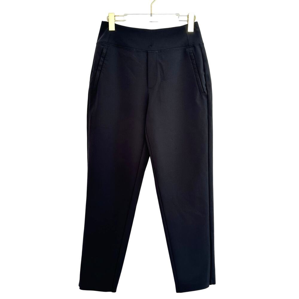 Athleta Black Cropped Ankle Ponte Pants